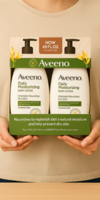 Aveeno Loción humectante diaria 24 fl oz, paquete de 2
