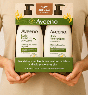 Aveeno Loción humectante diaria 24 fl oz, paquete de 2