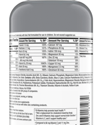 Centrum Silver Adulto 50+ Multivitaminico, 325 Tablets