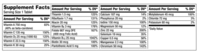 Centrum Silver Adulto 50+ Multivitaminico, 325 Tablets