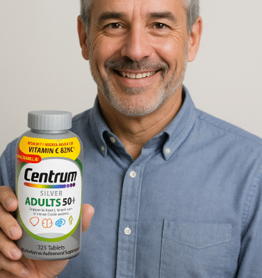 Centrum Silver Adulto 50+ Multivitaminico, 325 Tablets