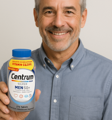 Centrum Silver Men 50+ Immune Support Multivitamin, 275 Tabletas