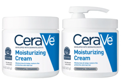 CeraVe Crema hidratante multipack intercambiable, frasco de 16 oz con bomba + frasco de 16 oz