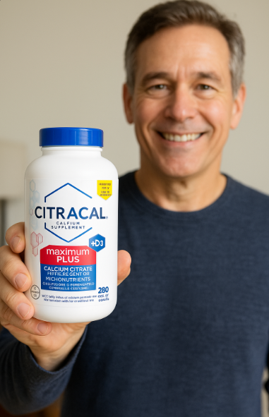 Citracal Maximum Plus Citrato de calcio + D3, 280 Capsulas