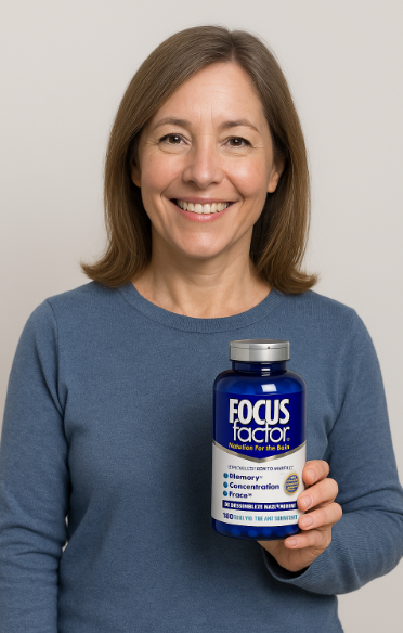 FOCUSfactor Suplemento dietético de nutrición para el cerebro, 180 Tabletas