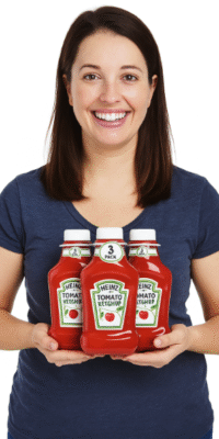 Heinz, salsa de tomate, 44 oz, 3 unidades