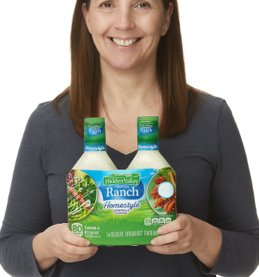Hidden Valley Aderezo casero Original Ranch, 40 fl oz, 2-count