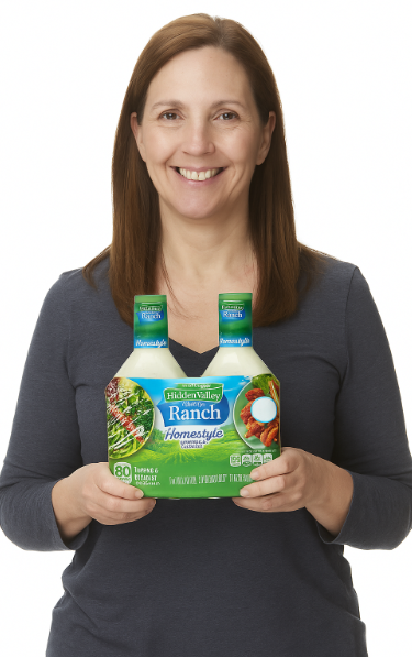 Hidden Valley Aderezo casero Original Ranch, 40 fl oz, 2-count