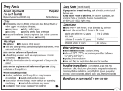 Kirkland Alergia, 25 mg, 600 minicomprimidos
