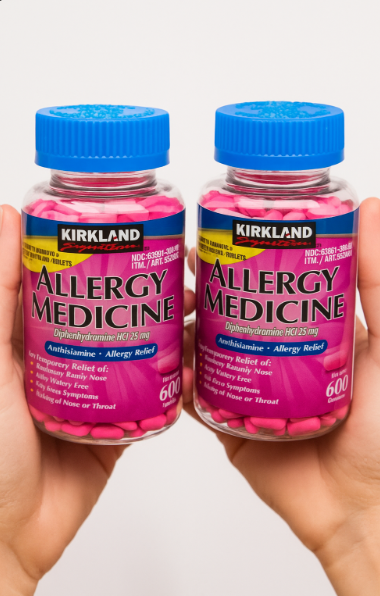 Kirkland Alergia, 25 mg, 600 minicomprimidos