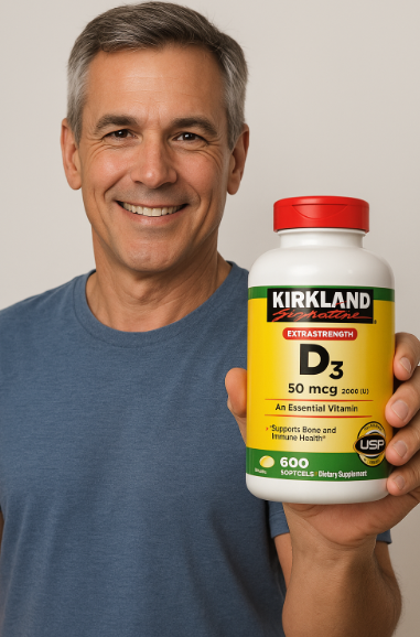 Kirkland Signature Extra Strength D3 50 mcg., 600 Softgels - 1 (2) Kirkland Extra Strength D3 50 mcg., 600 Capsulas blandas