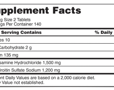 Kirkland Glucosamina y condroitina, 280 tabletas