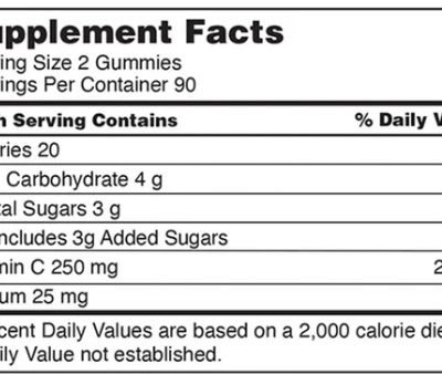 Kirkland Vitamina C 250 mg., 360 Gomitas para adulto