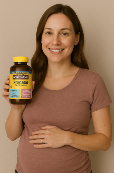 Nature Made Prenatal Folic Acid + DHA, 150 Softgels .99 (2) Nature Made Prenatal Folic Acid + DHA, 150 Capsulas blandas