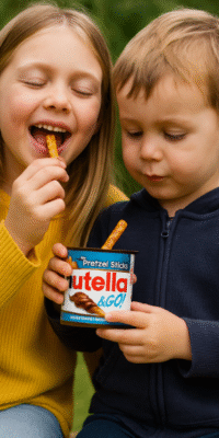 Nutella & GO!  Crema de avellanas y cacao con pretzels, 16 Pack