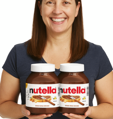 Nutella Crema de avellanas con cacao, 33.5 oz, 2-count