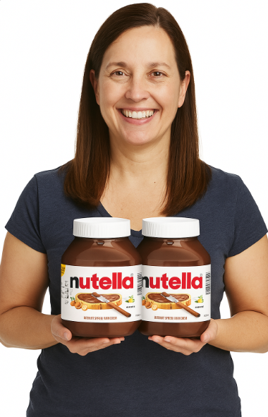 Nutella Crema de avellanas con cacao, 33.5 oz, 2-count