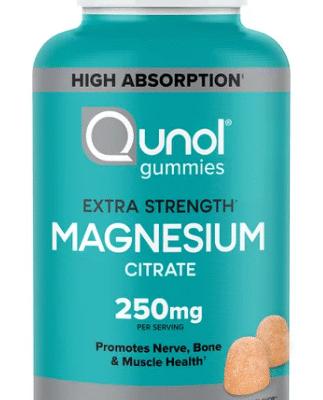 Qunol Magnesio Extra Fuerte 250 mg 150 Gomitas