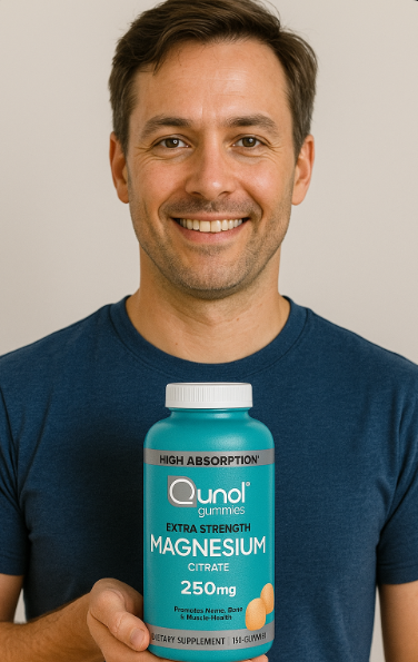Qunol Magnesio Extra Fuerte 250 mg 150 Gomitas