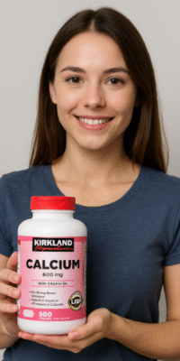 Screenshot 2025-06-23 195308 Kirkland Calcio 600 mg con vitamina D3, 500 Tabletas