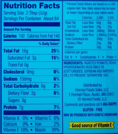 Skippy Mantequilla de maní cremosa , 48 oz, 2 unidades