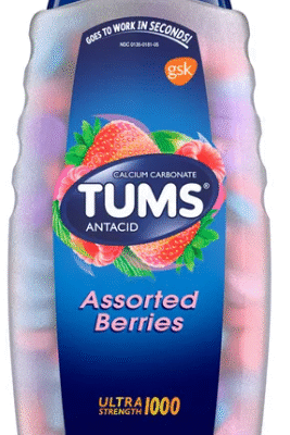 TUMS Antiácido Ultra Fuerte, 265 Tabletas Masticables