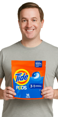 Tide PODS Packs de Detergente Líquido para Ropa, 16 Unidades