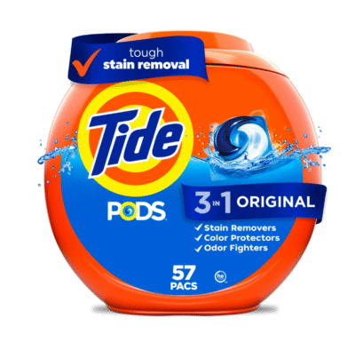 Tide PODS Paquetes de Detergente Líquido para Ropa, Aroma Original
