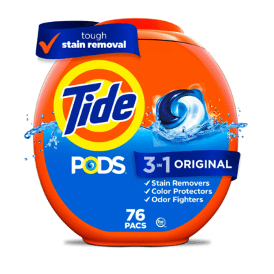 Tide PODS Paquetes de Detergente Líquido para Ropa, Aroma Original
