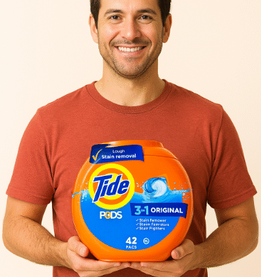 Tide PODS Paquetes de Detergente Líquido para Ropa, Aroma Original