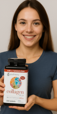 youtheory Collagen Plus Biotin, 390 Tablets .99 (2) Youtheory Collagen Plus Biotin, 390 Tabletas