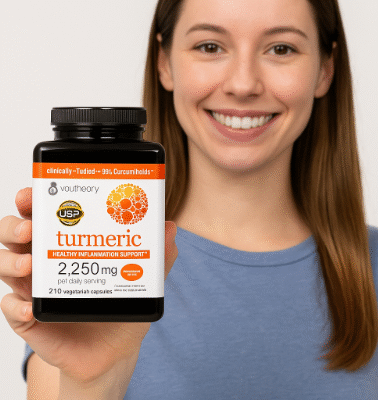 youtheory Turmeric Healthy Inflammation Support 2250 mg, 210 Vegetarian Capsules .99 (2) Youtheory Turmeric Apoyo saludable contra la inflamaci贸n 2250 mg, 210 Capsulas